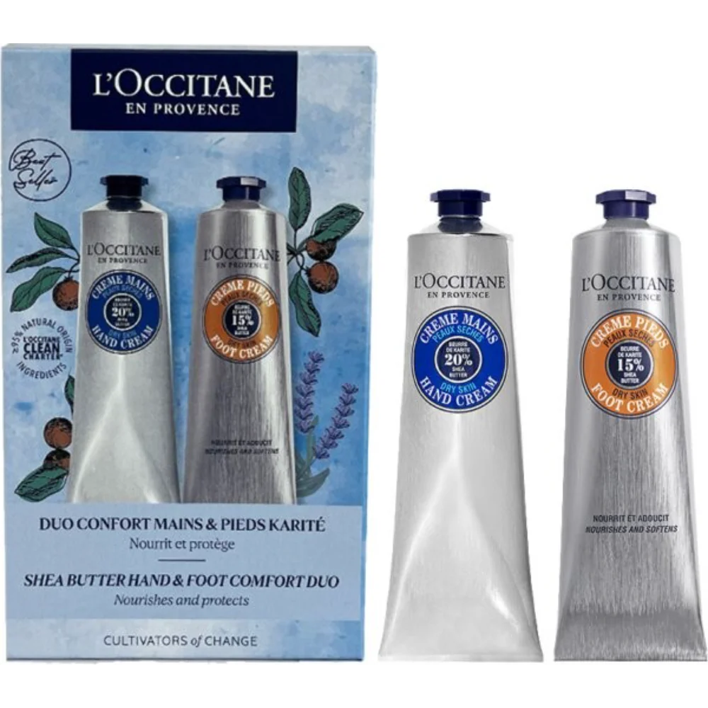 L'Occitane Shea Butter Hand & Foot Comfort Duo 300 ml