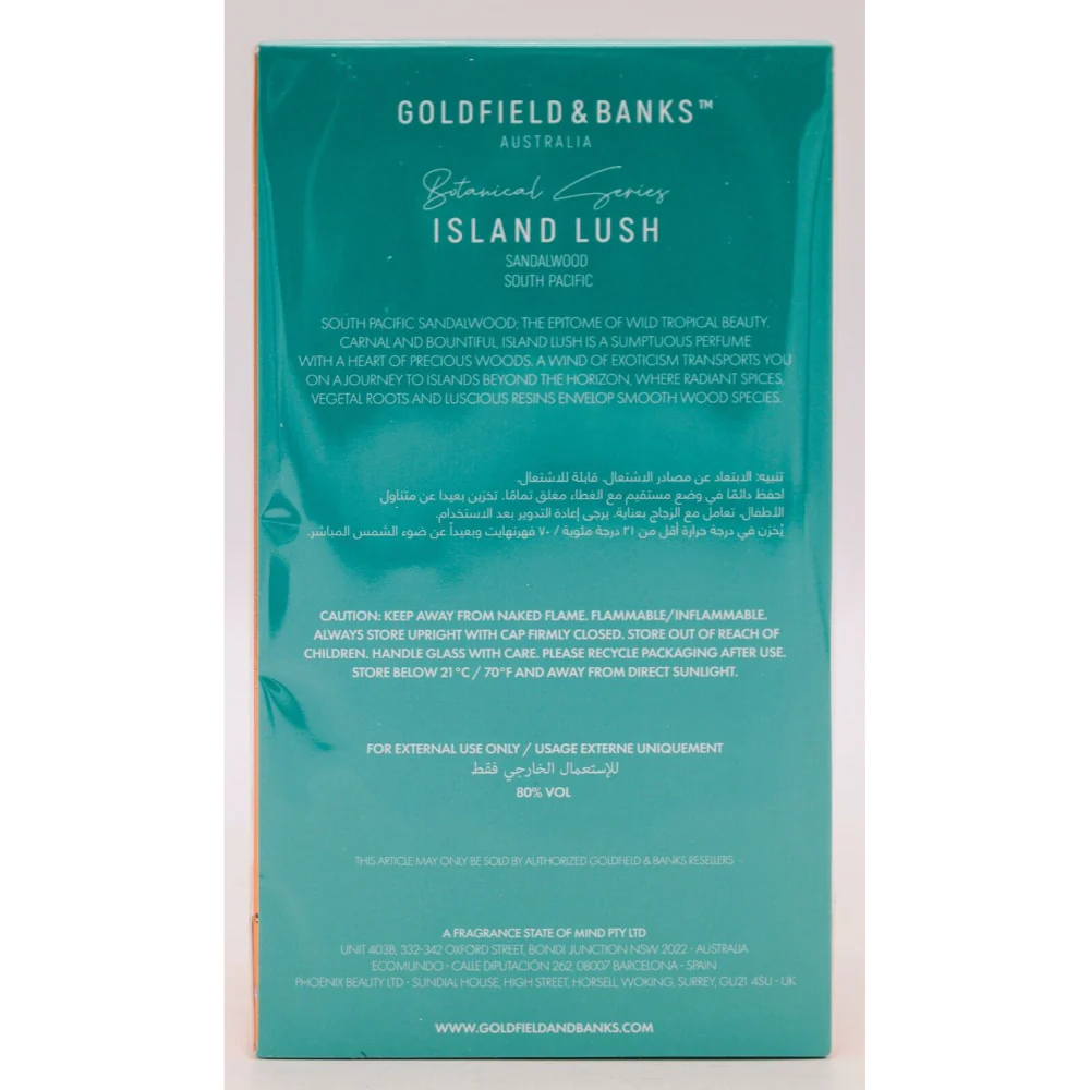 Goldfield & Banks Island Lush Edp Spray 100 ml