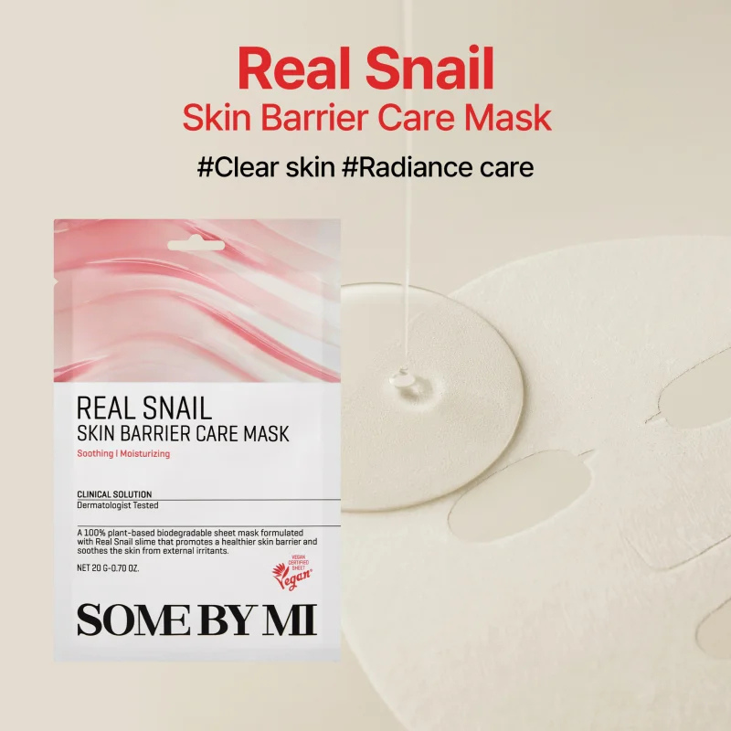 Clinical Solution Snail Skin Barrier Care Mask - Parfexa