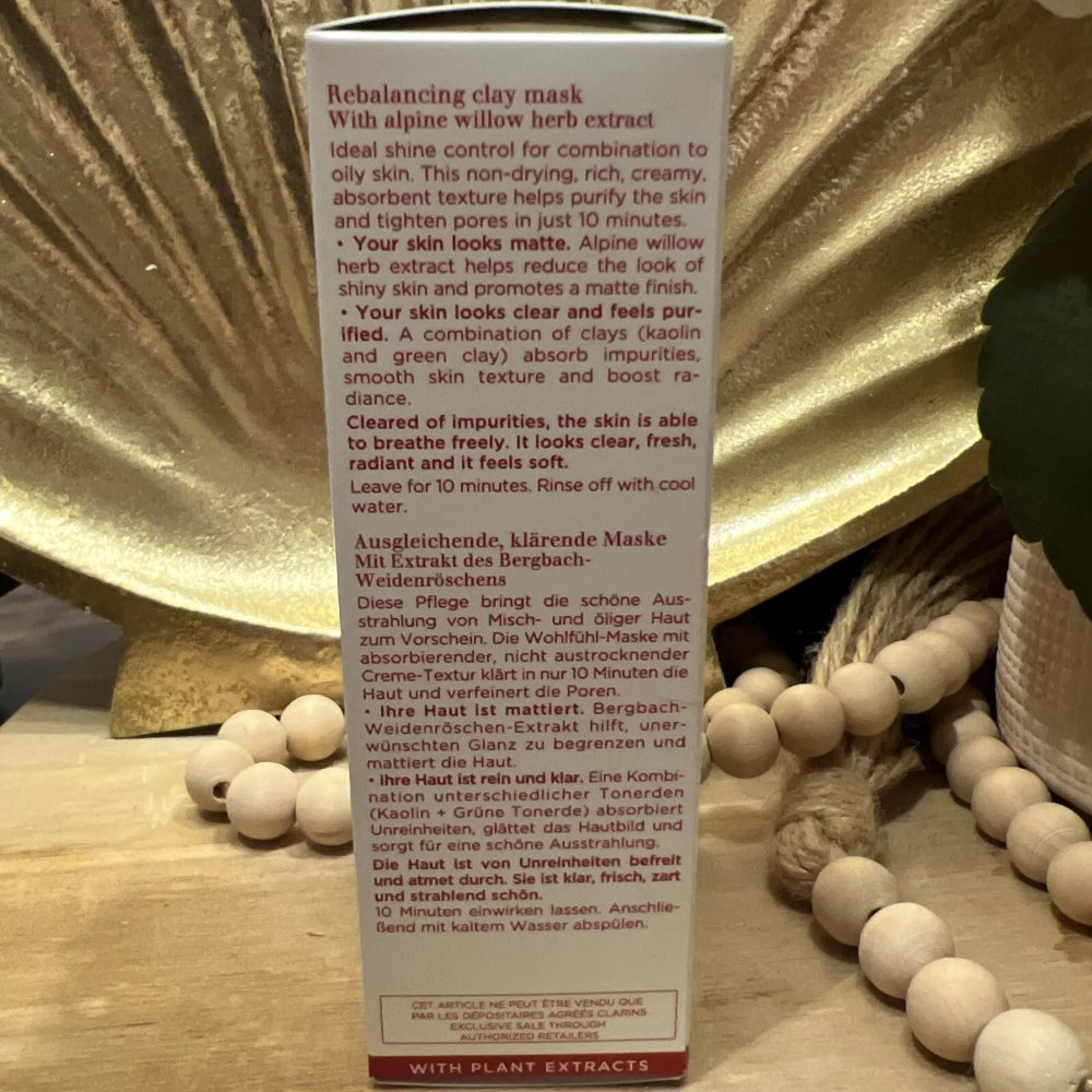 Clarins SOS Pure Rebalancing Clay Mask