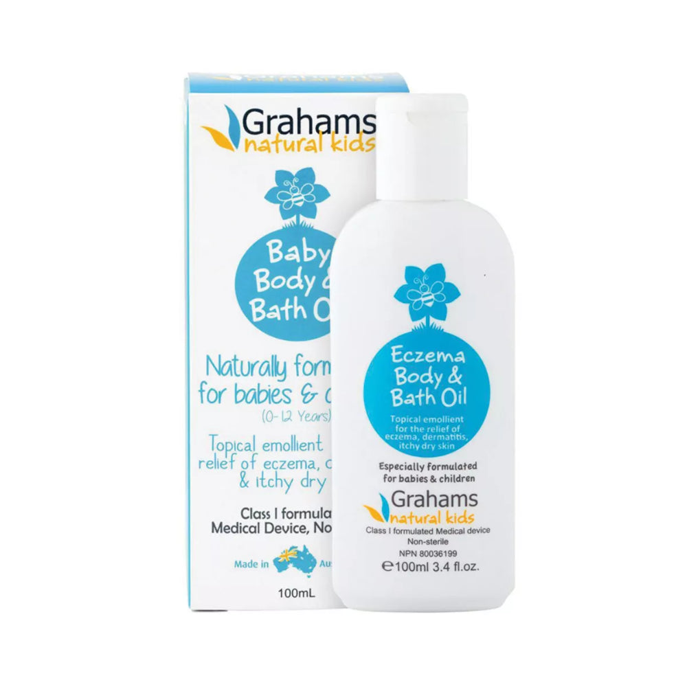 Grahams Eczema Body & Bath Oil