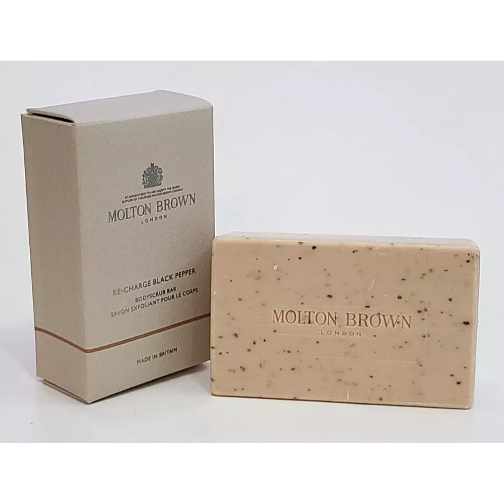 M.Brown Re-Charge Black Pepper Bodyscrub Bar