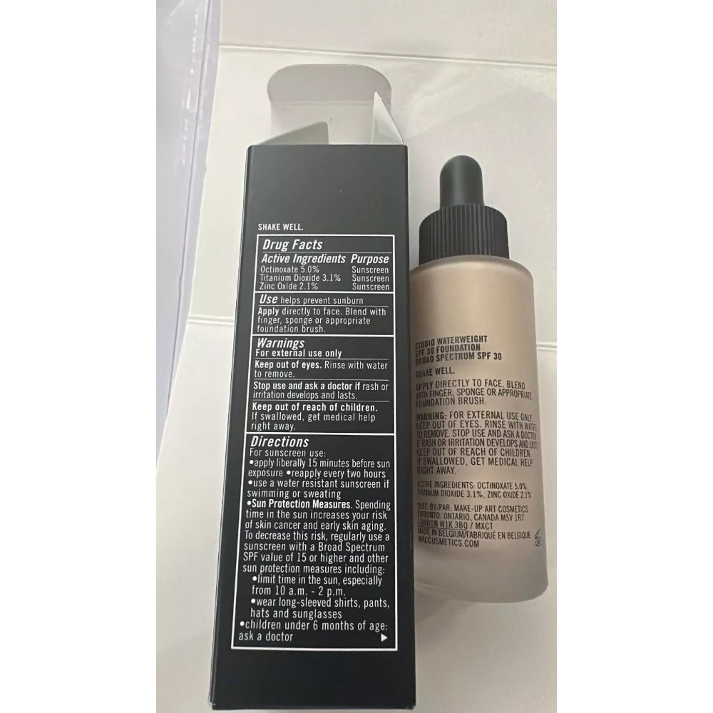 MAC Studio Waterweight Foundation SPF30