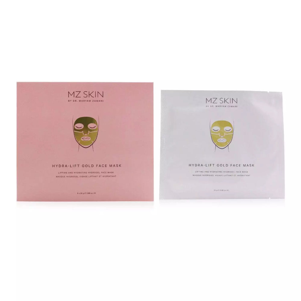 MZ Skin Hydra-Lift Golden Facial Treatment Mask Set