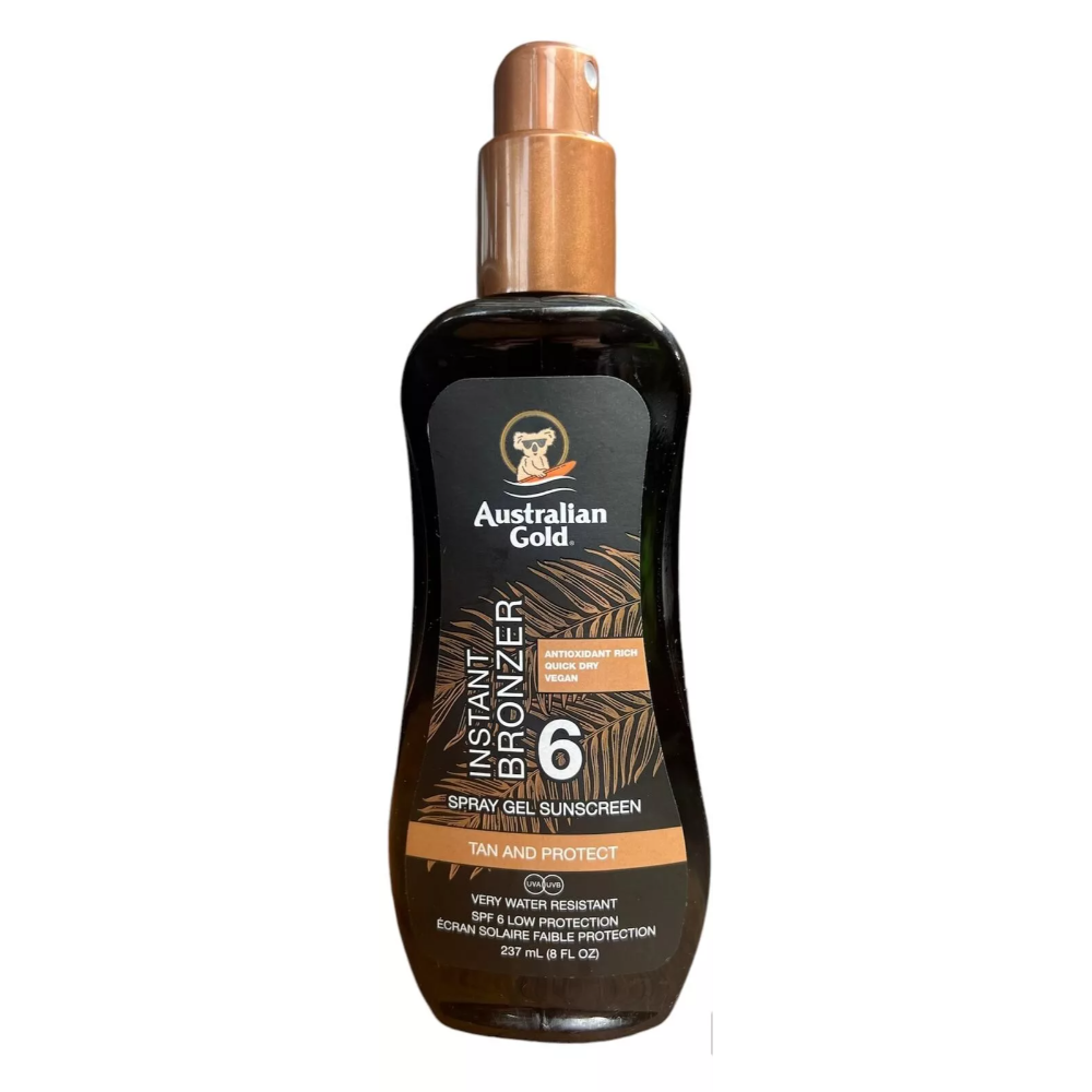 Australian Gold Spray Gel Instant Bronzer SPF6