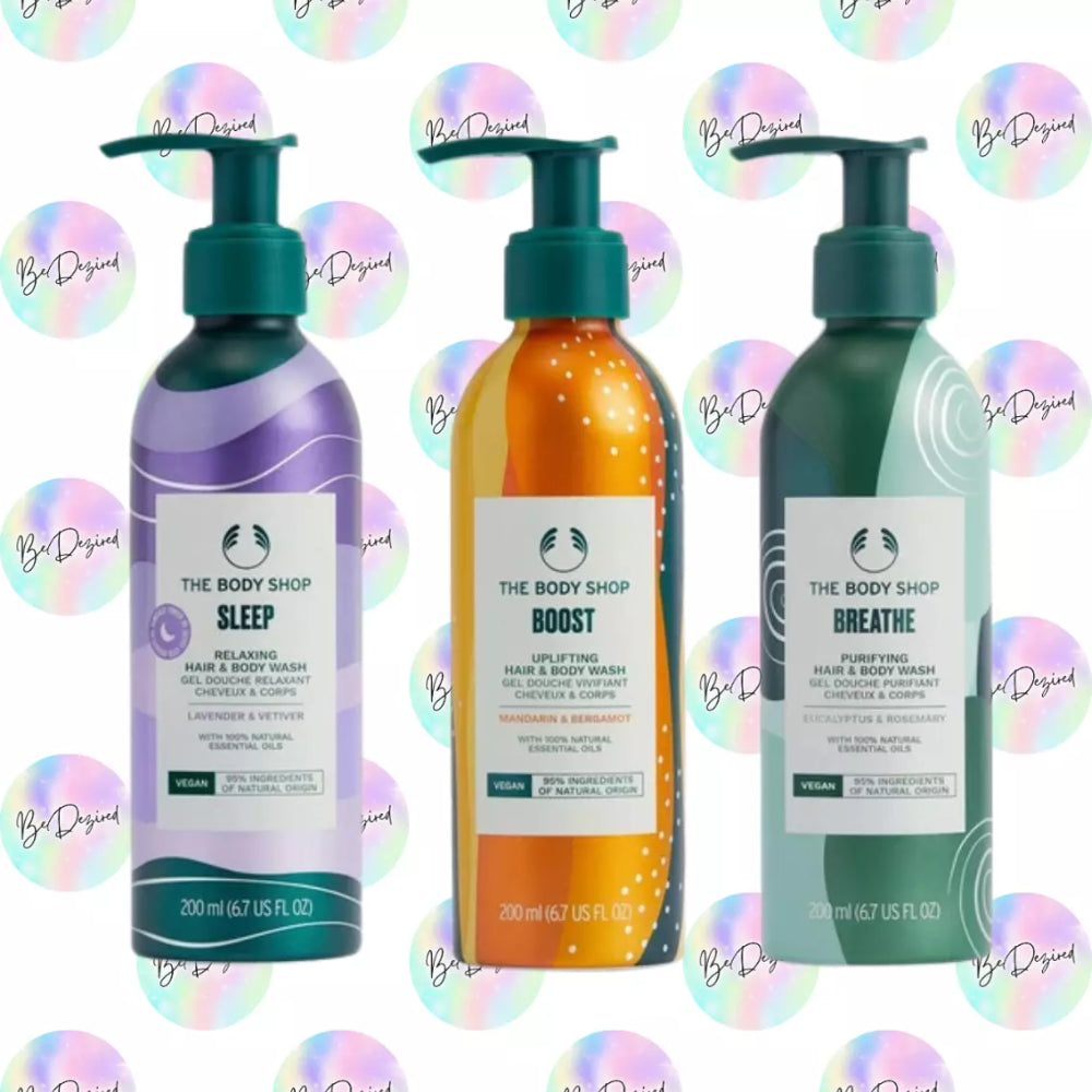 The Body Shop Boost Invigorating Hair & Body Wash