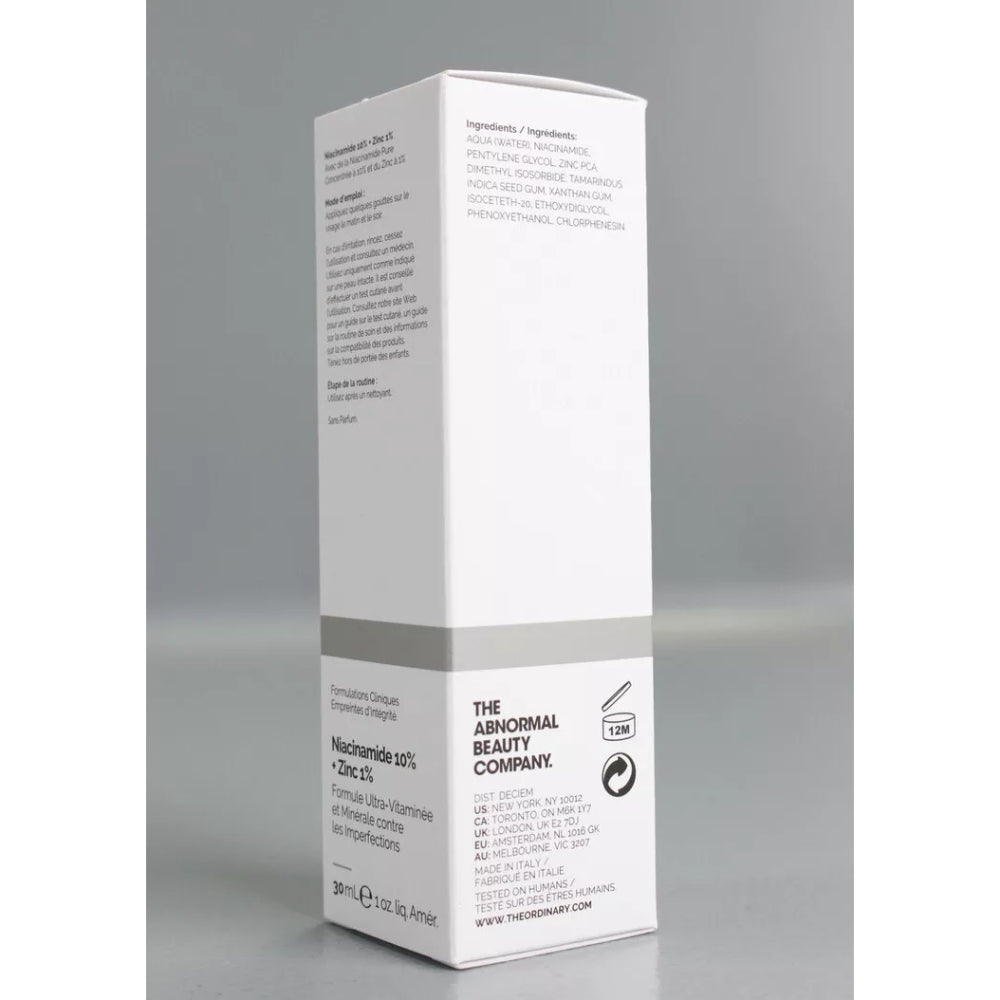 The Ordinary Niacinamide 0.1 + Zinc 0.01