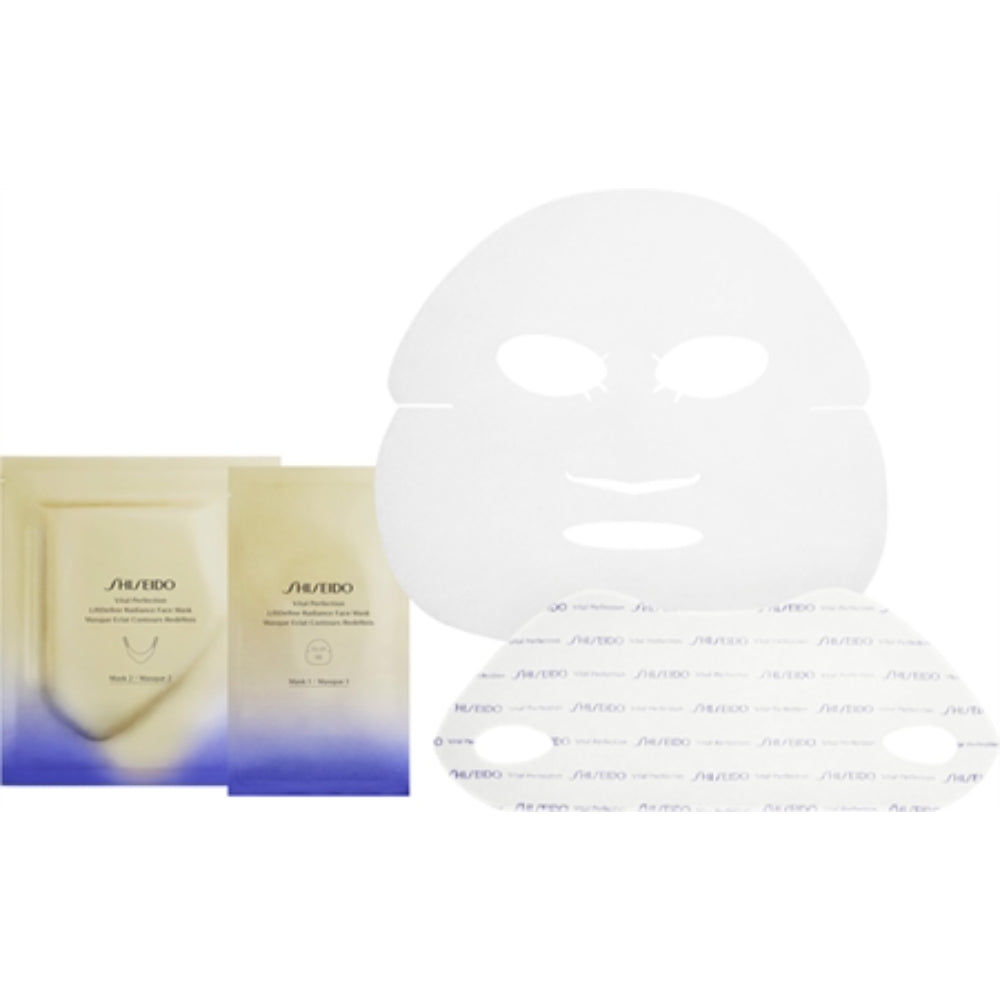 Shiseido Vital Perfection LiftDefine Radiance Face Mask Set 6 pieces